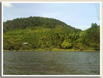 autour du lac Danao